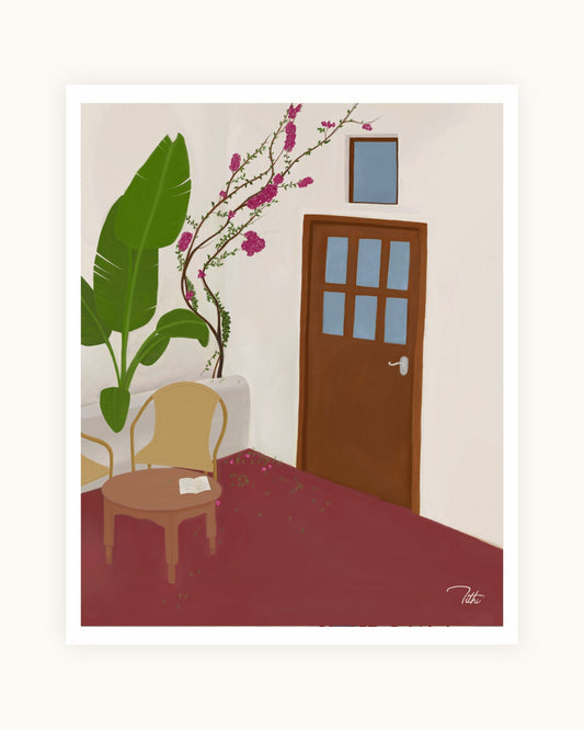 The Lingering Home Artprint