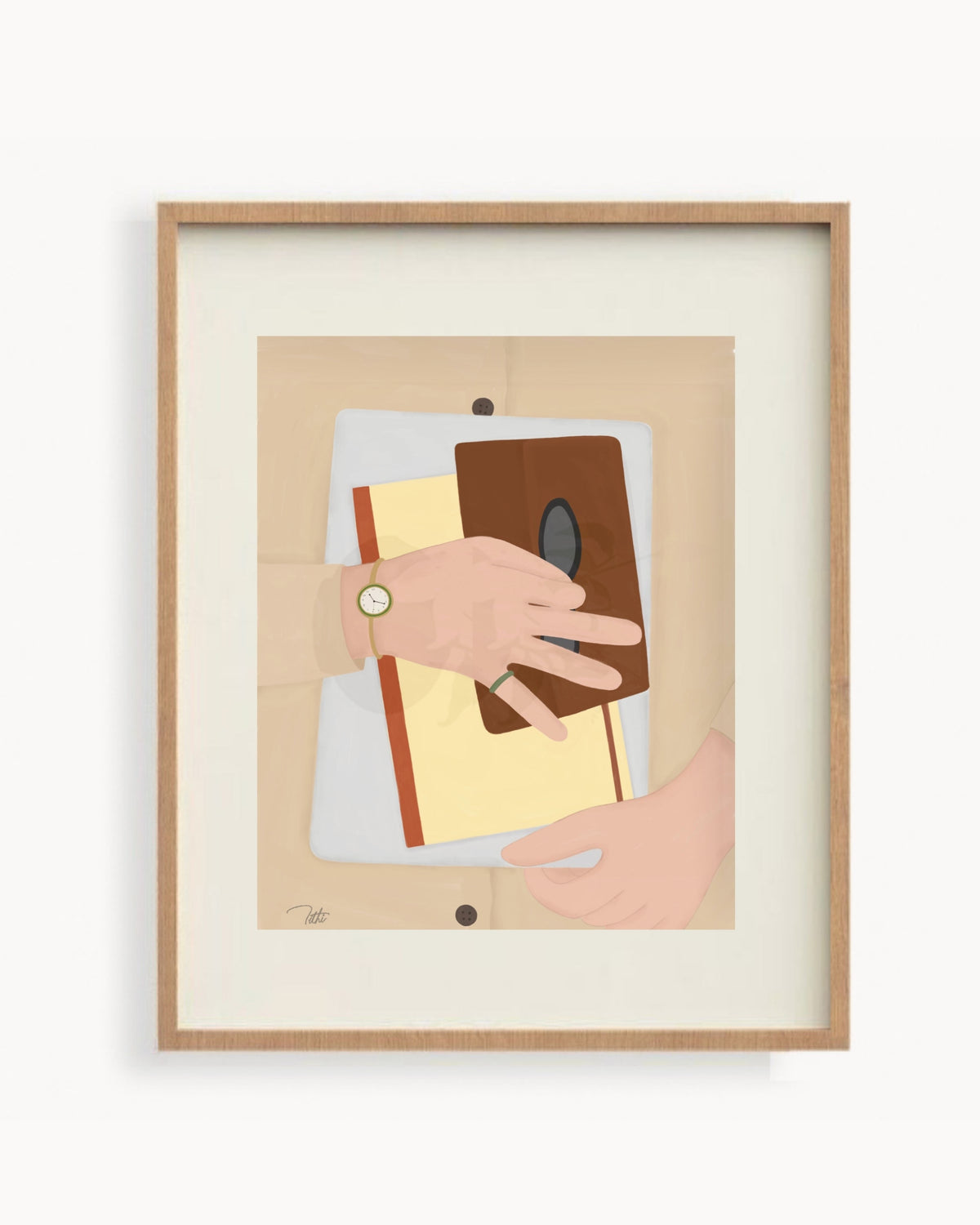 Holding it all together Artprint