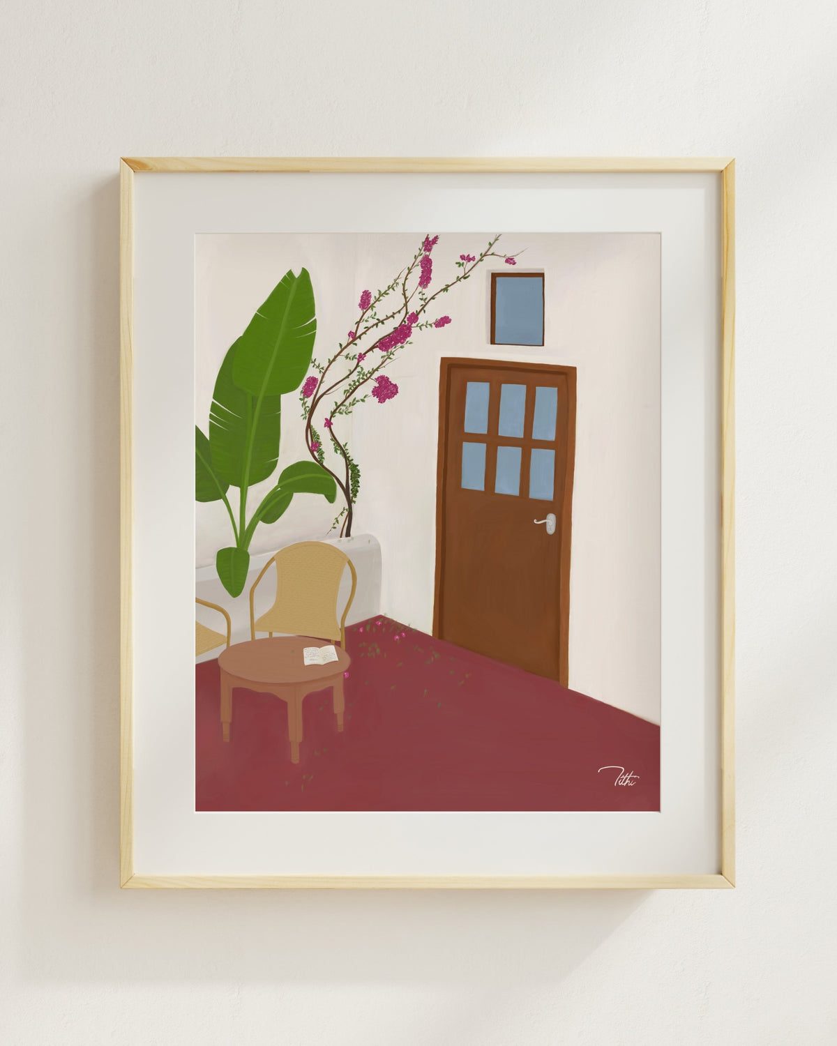 The Lingering Home Artprint