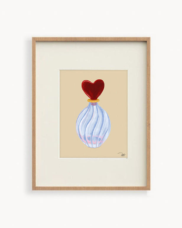L'Amour en Verre Artprint