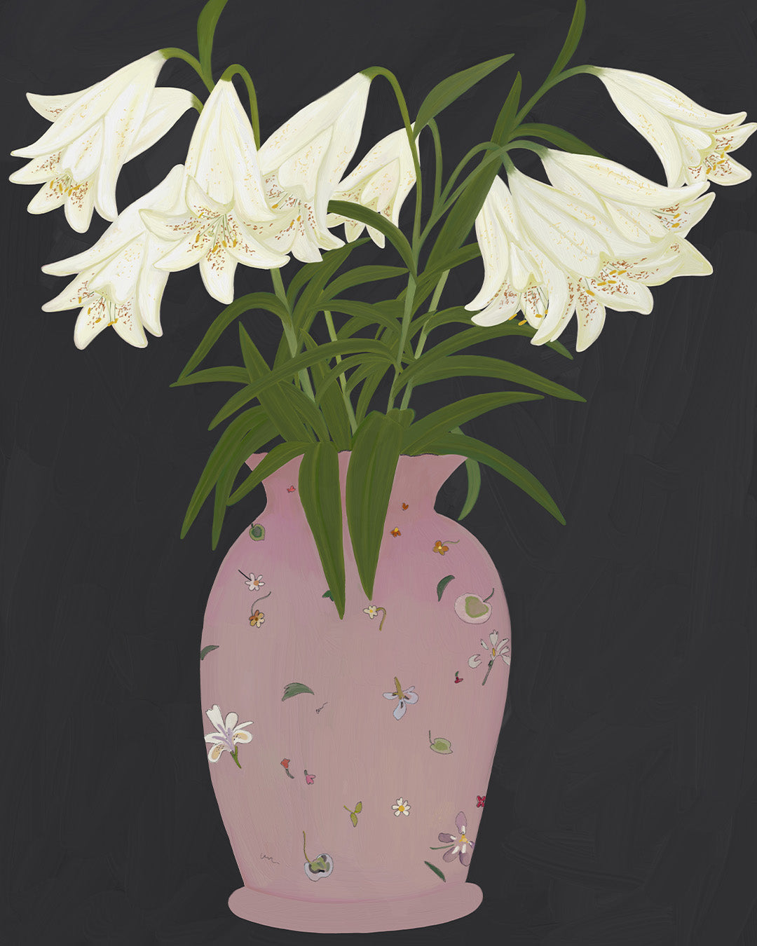 Moon-Kissed Lilies