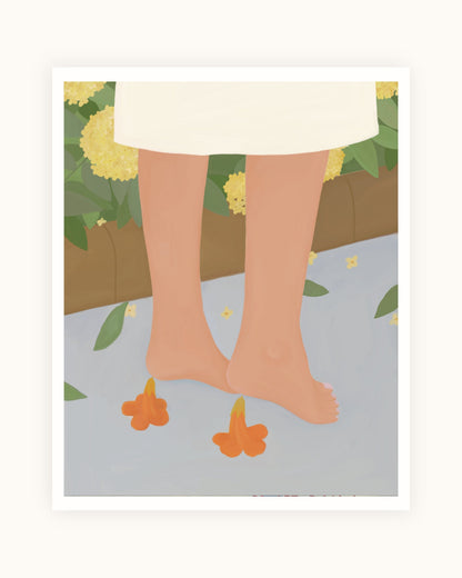 A Garden Play Date Artprint