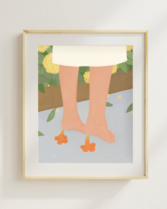 A Garden Play Date Artprint