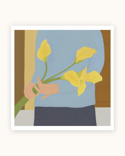 On My Way Artprint