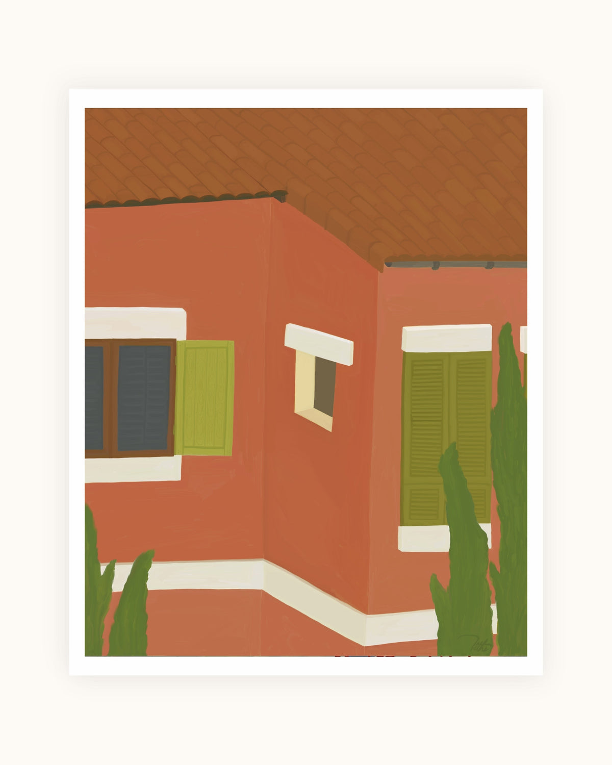 Summer Lived Here Artprint