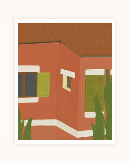 Summer Lived Here Artprint