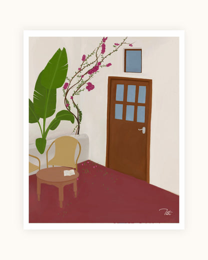 The Lingering Home Artprint