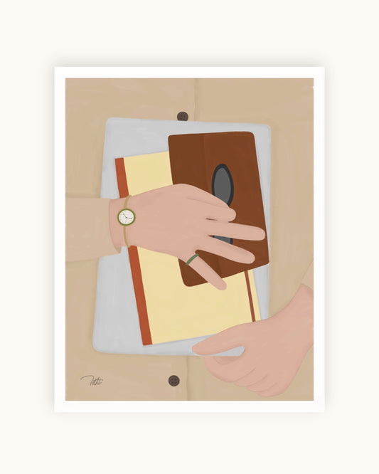Holding it all together  Artprint