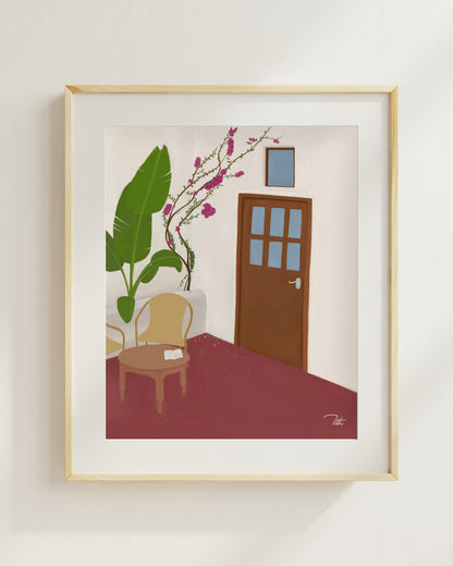The Lingering Home Artprint