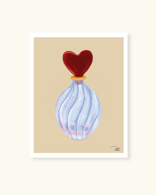 L'Amour en Verre Artprint