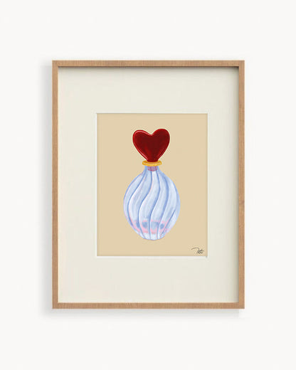 L'Amour en Verre Artprint